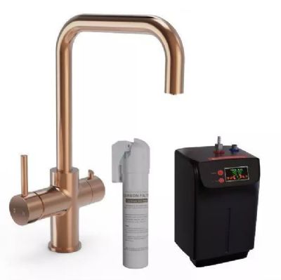 ELLSI ELISE BRUSHED COPPER FINISH 3 IN 1 INSTANT HOT WATER KITCHEN TAP with BOILER & FILTER, PDT-000091-51-52 *SPECIAL OFFER* ELLSI ELISE BRUSHED COPPER FINISH 3 IN 1 INSTANT HOT WATER KITCHEN TAP with BOILER & FILTER, PDT-000091-51-52 *SPECIAL OFFER*